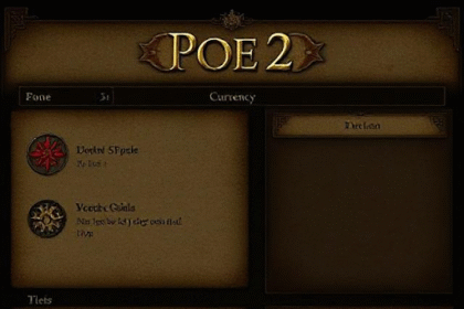 Poe 2 Currency for Sale