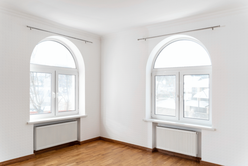 PVC Windows in a Home