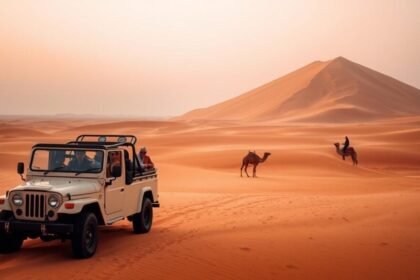 Adventure Ride, Camel Trek & Sandboarding Fun