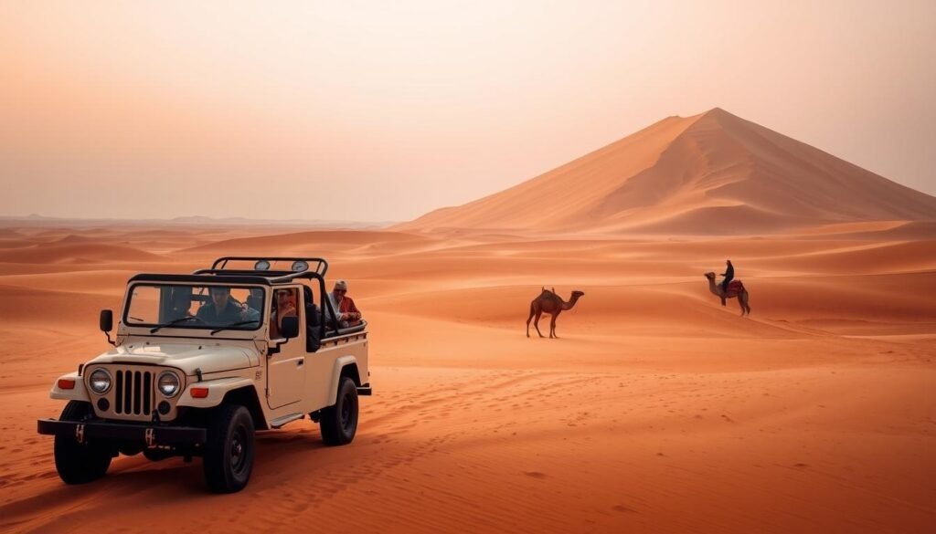 Adventure Ride, Camel Trek & Sandboarding Fun