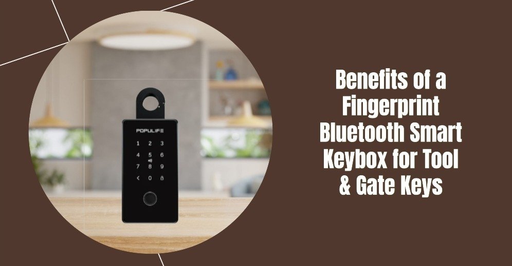 Benefits of a Fingerprint Bluetooth Smart Keybox for Tool & Gate Keys
