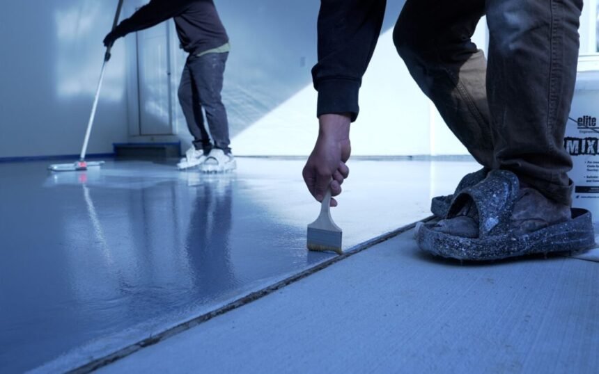 Flake Epoxy Flooring