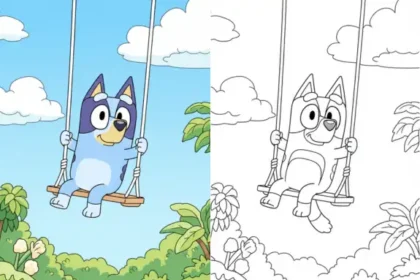 How Bluey Coloring Pages Help Kids Learn and Grow