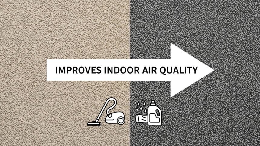 How Clean Carpets Can Improve Indoor Air Quality