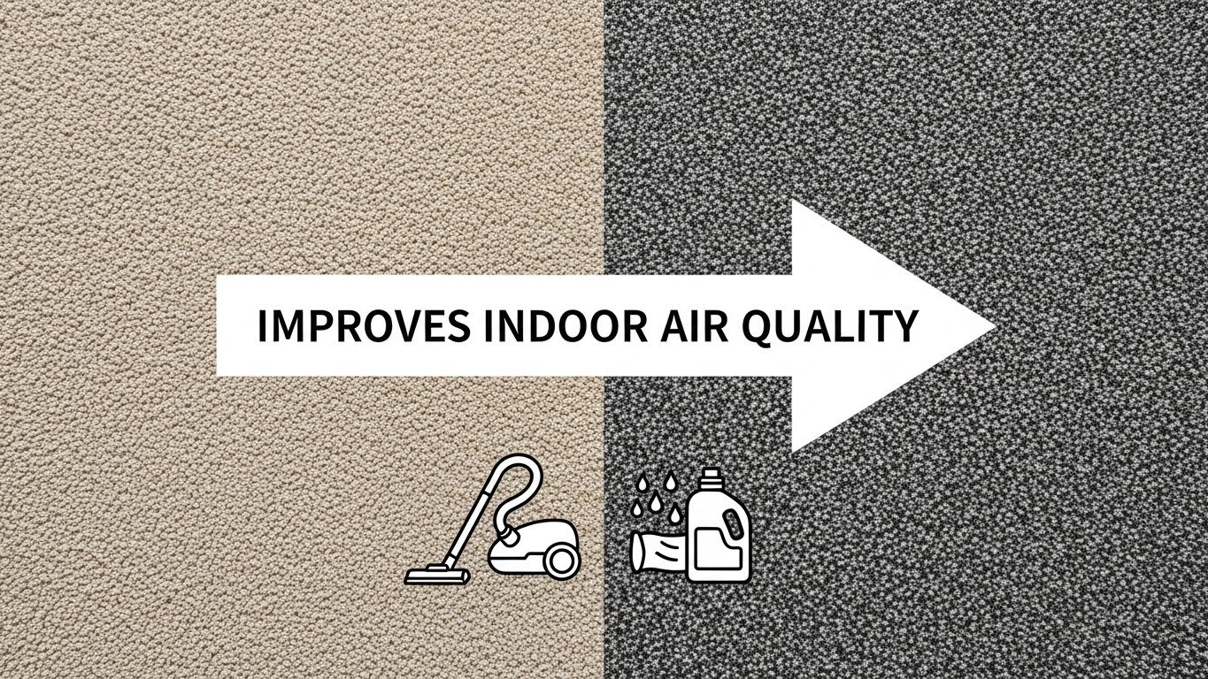 How Clean Carpets Can Improve Indoor Air Quality