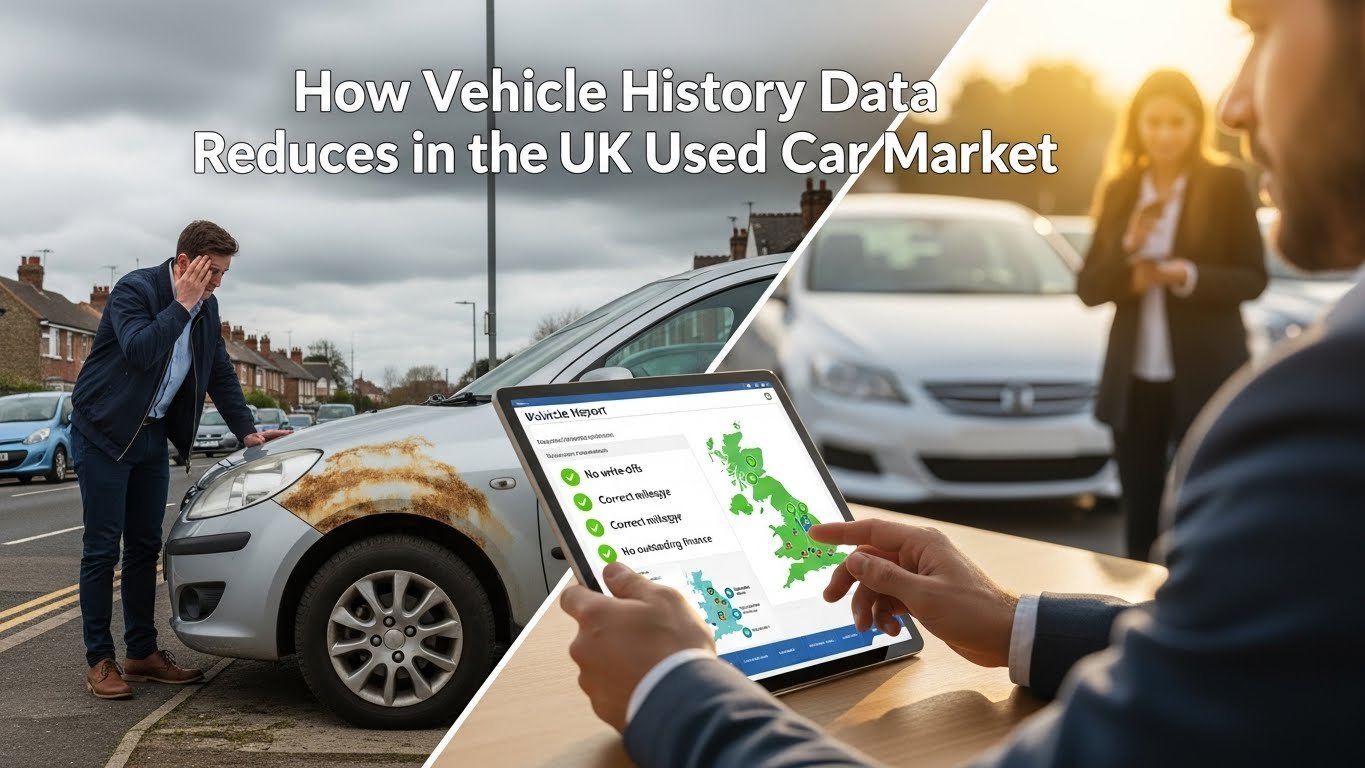 How Vehicle History Data Reduces Risk in the UK Used Car Market