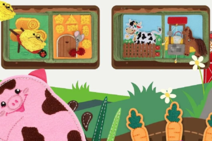 My First Book Preschool Busy Book Packed With Sensory Farm Activities