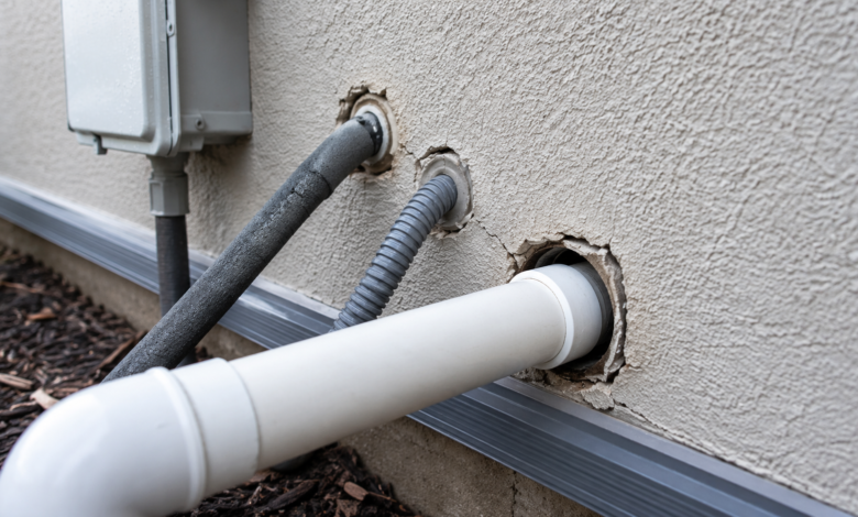 Why Small Exterior Gaps Around Penetrations Should Never Be Ignored